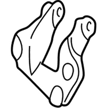 Acura 50827-SZ3-020 Bracket, Rear Engine Mounting