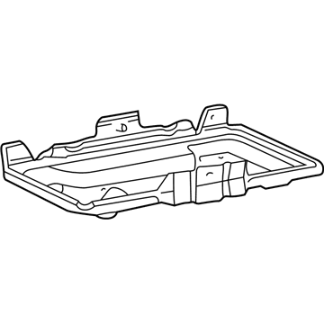 Ford 3C2Z-10732-A Battery Tray