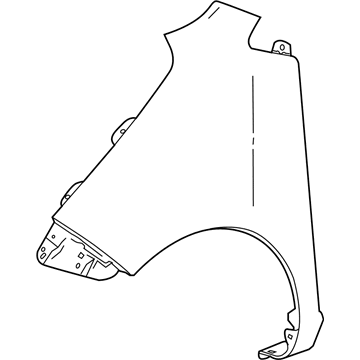 GM 42355933 Fender-Front