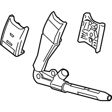 GM 19256191 Tensioner Kit, Driver Seat Belt (Retractor Side) *Neutral