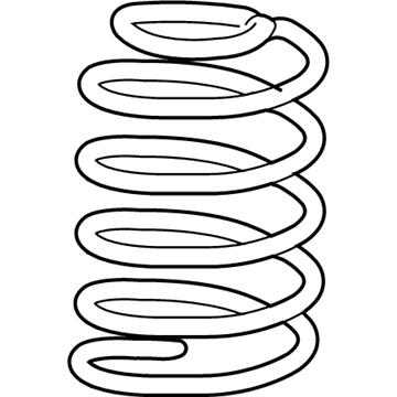GM 22796875 Coil Spring