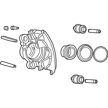 Mopar 5179731AA CALIPER-Disc Brake