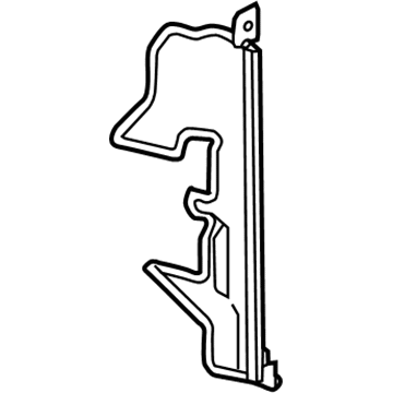 Nissan 21558-6FM0A Air Guide-Radiator Side RH