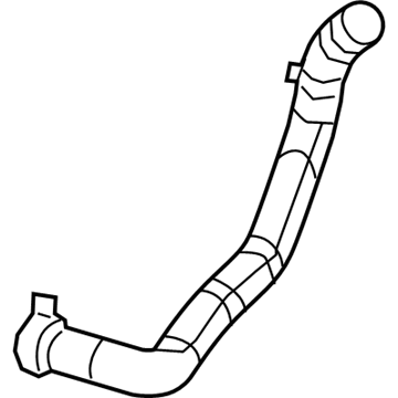 Mopar 5181877AH Hose-Radiator Outlet