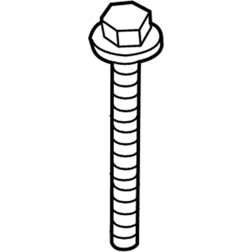 BMW 07-11-9-905-818 Hex Bolt With Washer