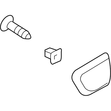 Hyundai 87712-1E000 Moulding Assembly-Fender Waist Line, RH