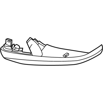 BMW 51-16-9-879-135 HOUSING LOWER SECTION, LEFT