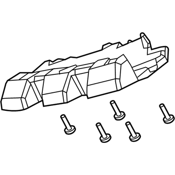 Mopar 68189349AA Bracket K-FASCIA