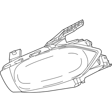 Mopar 68292809AB Headlamp Assembly