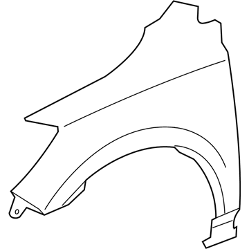 GM 22813292 Fender Asm-Front (LH)
