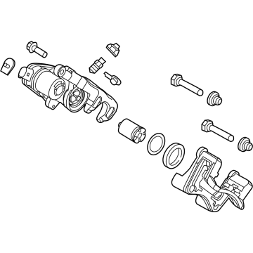 Hyundai 58310-GIA00 CALIPER KIT-RR BRAKE, LH