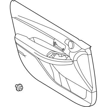 Hyundai 82306-L0000-NNB Panel Assembly-Front Door Trim, RH