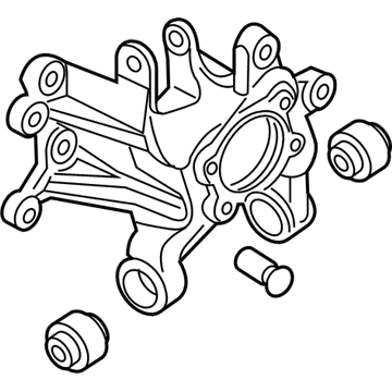 Hyundai 52720-C2100 Carrier Assembly-Rear Axle, RH