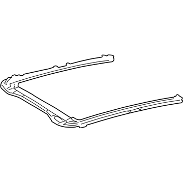 Lexus 63233-33020 Frame, Removable Roof Housing