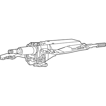 Honda 53200-S5S-G01 Column Assembly, Steering