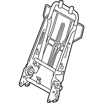 Toyota 71017-42150 Seat Back Frame