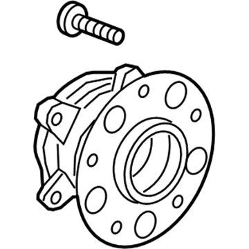 Honda 42200-T6Z-A01 Bearing Assembly, Rear Hub