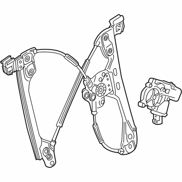 GM 84718591 Window Regulator