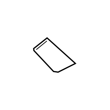 BMW 51-41-6-997-657 COVER FOR HANDLE RECESS, LEF
