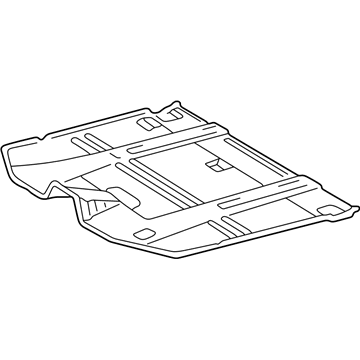 Lexus 58111-48909 Pan, Front Floor