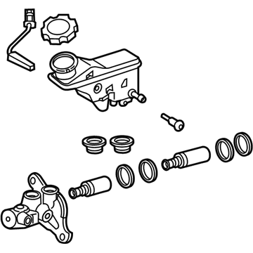 Hyundai 58510-D3100 Cylinder Assembly-Brake Master