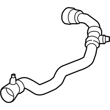 BMW 17-12-8-616-548 Engine Feed Radiator Upper Hose