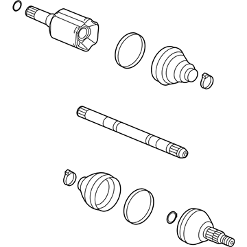 GM 84628594 Front Driver Side Half-Shaft Assembly