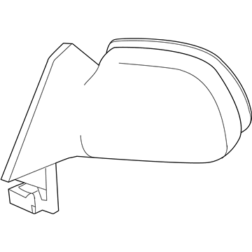 Toyota 87910-02915 Mirror Assembly PRIMER