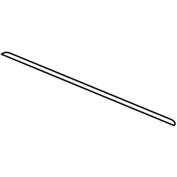 Hyundai 87365-2D000 Strip-Rear Garnish