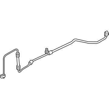 BMW 64-53-6-987-111 Pressure Hose, Condenser, Evaporator