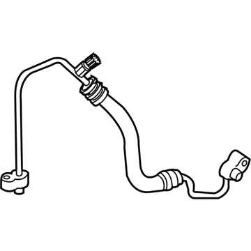 BMW 64-53-9-140-739 Pressure Hose, Compressor-Condenser