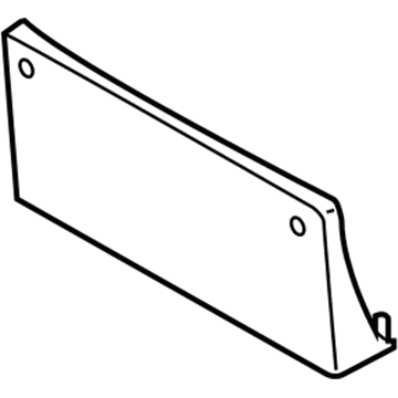 BMW 51-13-7-224-772 Holder, Number Plate, Front