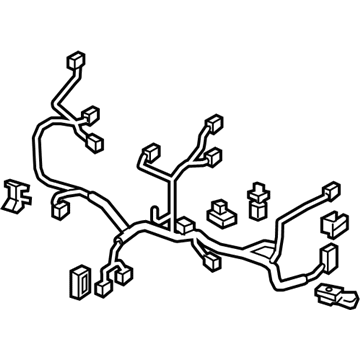 Honda 32157-TG7-A10 Wire Harness, Air Conditioner