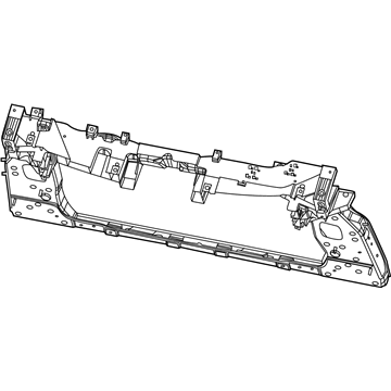 Mopar 68243736AF Panel-Radiator Closure