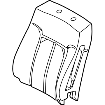 Ford BC3Z-2564810-F Seat Back Pad