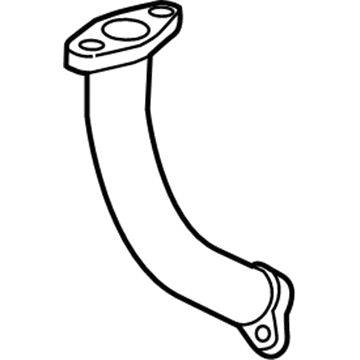 BMW 11-42-7-617-535 Oil Pipe Outlet