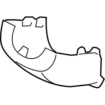 Hyundai 84852-3J000-7Q Steering Column Lower Shroud