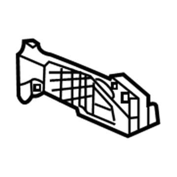 Acura 79022-SJA-A01 Duct Assembly, Driver Heater