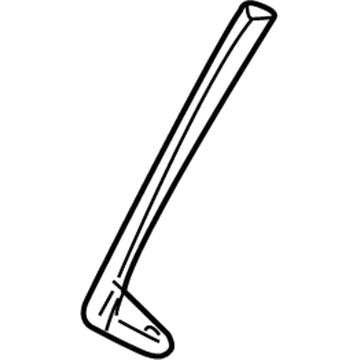 Mopar 4814628AF Channel-Rear Door Glass