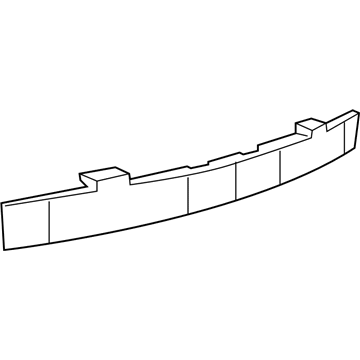 Mopar 68082056AB ABSORBER-Front Energy