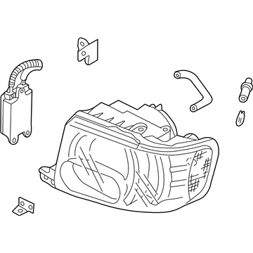 Infiniti 26060-3W729 Left Headlight Assembly