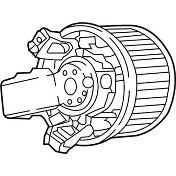 Honda 79315-THR-A42 Motor Assembly, W/Fan