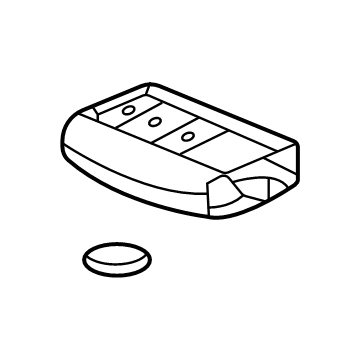 Acura 72147-TZ3-A71 Fob Assembly, Entry Key
