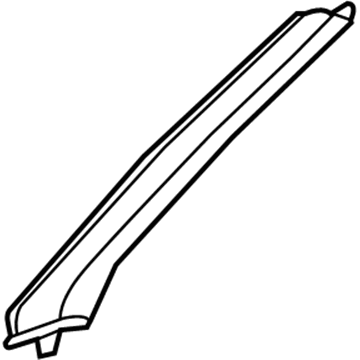 Nissan 76912-1W310 Garnish Assy-Front Pillar, LH