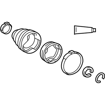 Toyota 04437-0D050 Inner Boot