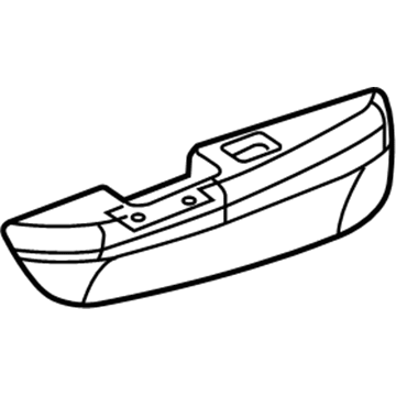 GM 15109970 Armrest, Rear Side Door