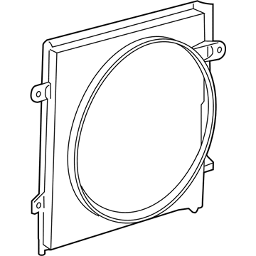 Ford 5L5Z-8146-A Shroud