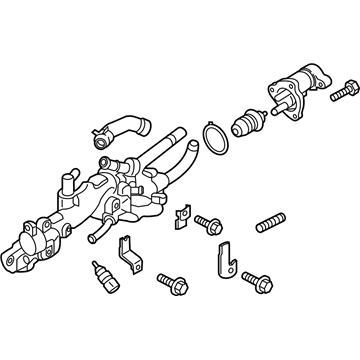 Kia 256003L260 Control Assembly-COOLANT