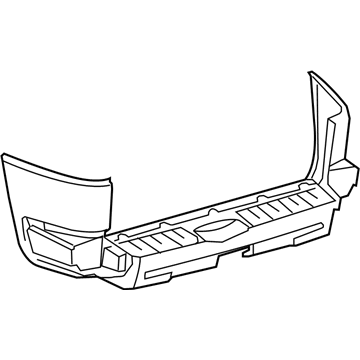 Toyota 52159-35400 Bumper Cover