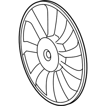 Toyota 16361-36140 Fan Blade